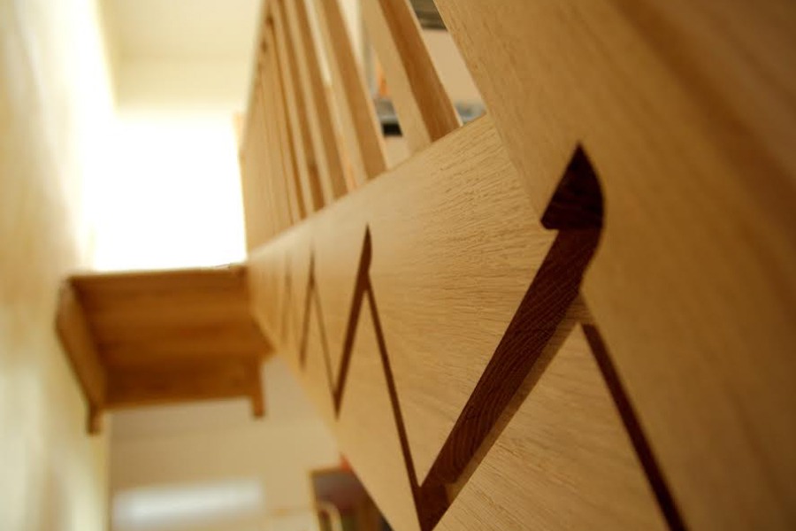 Escalier en bois par menuiserie Duprat